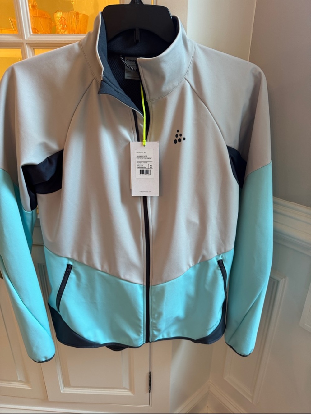NWT Craft Women's Glide Jacket M water & wind protection